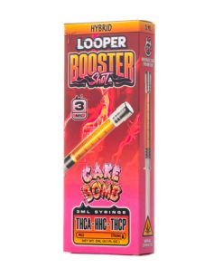 Laboratory vial containing THCA cannabinoid extract in liquid formulation